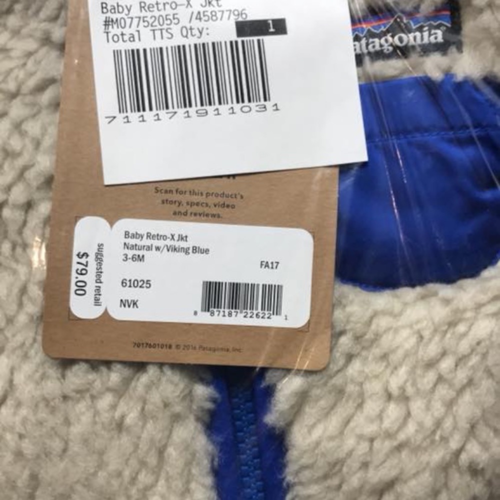 Toddler Patagonia retro jacket